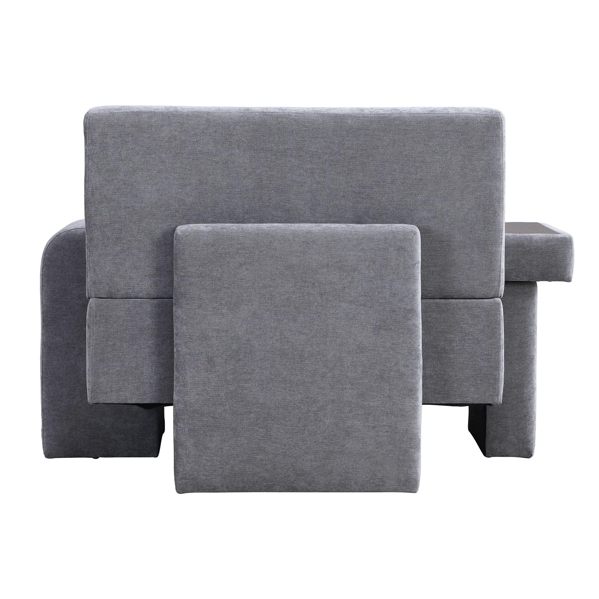 Modern Oversized Armchair With Soft Cushion For Living Room by HouseOfZazla