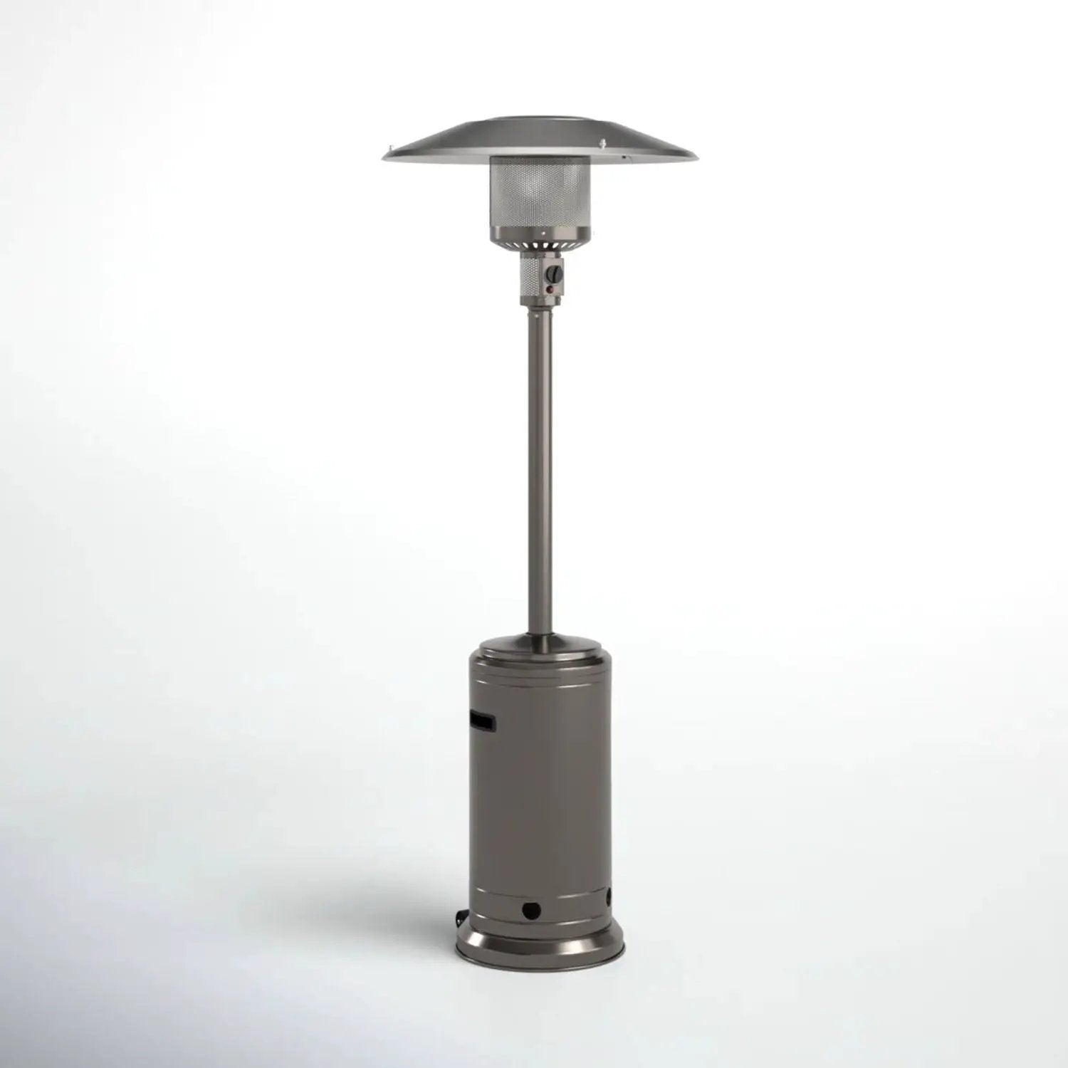 46000 Btu Propane Patio Heater - Steel Gray by Unique Piece Furniture