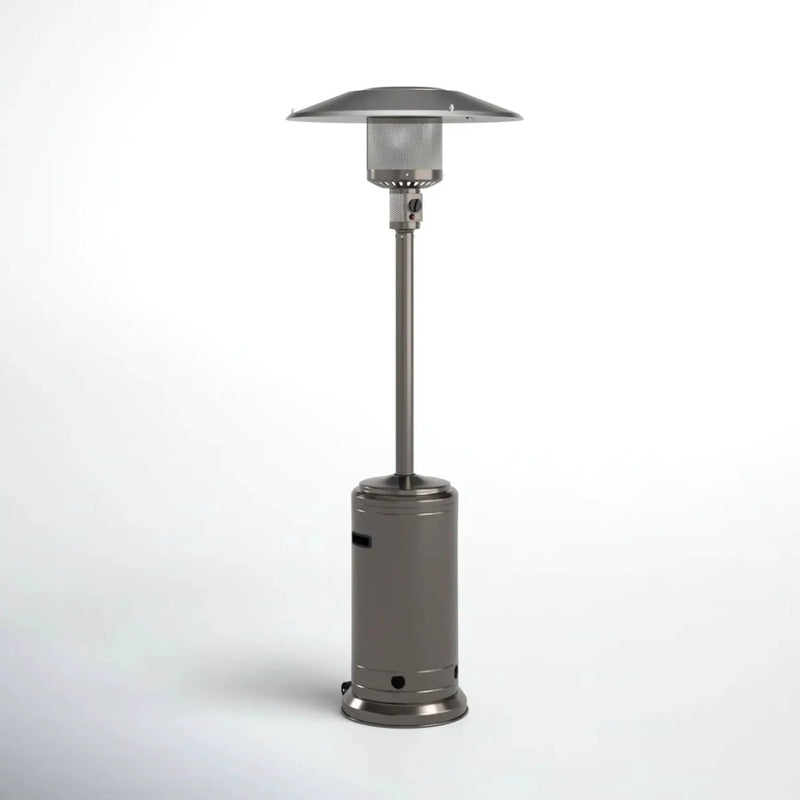 46000 Btu Propane Patio Heater - Steel Gray by Unique Piece Furniture