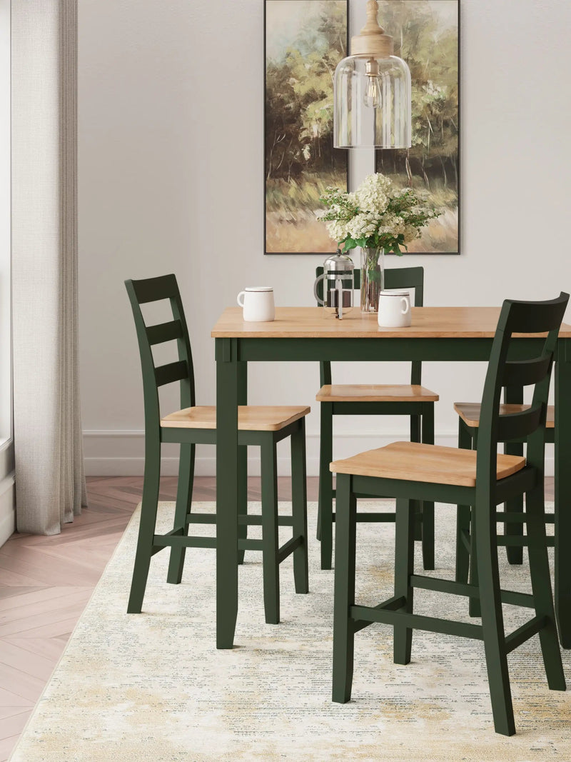 Gesthaven - Dining Room Counter Table Set by Unique Piece Furniture