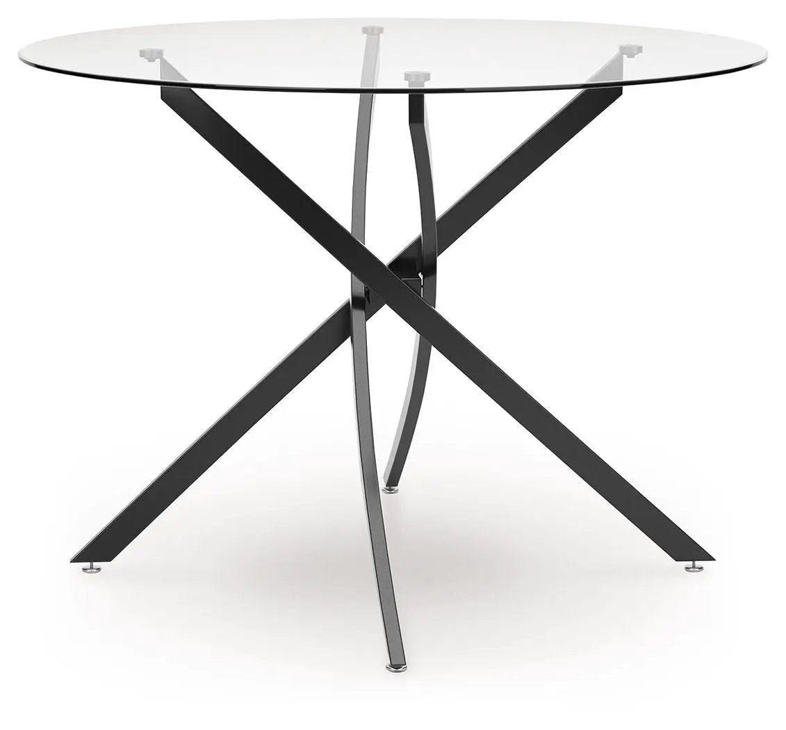 Pharwynn - Round Dining Room Table - Black by Unique Piece Furniture