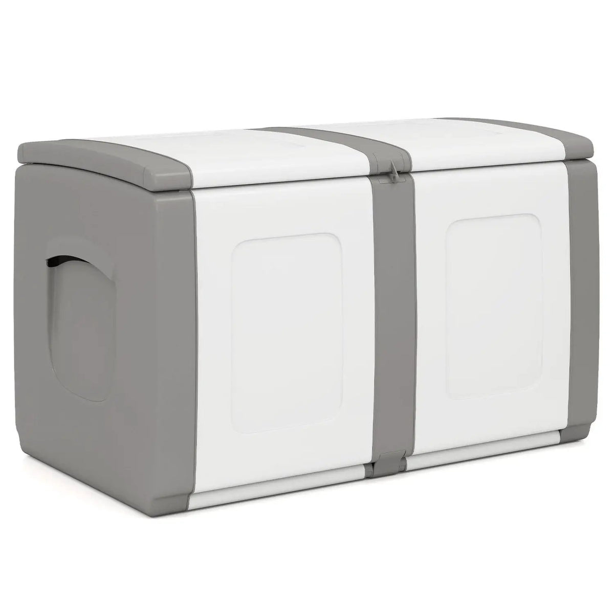 53 Gallon Patio Container with Lockable Lid for Packages and Garden by DirectDeals