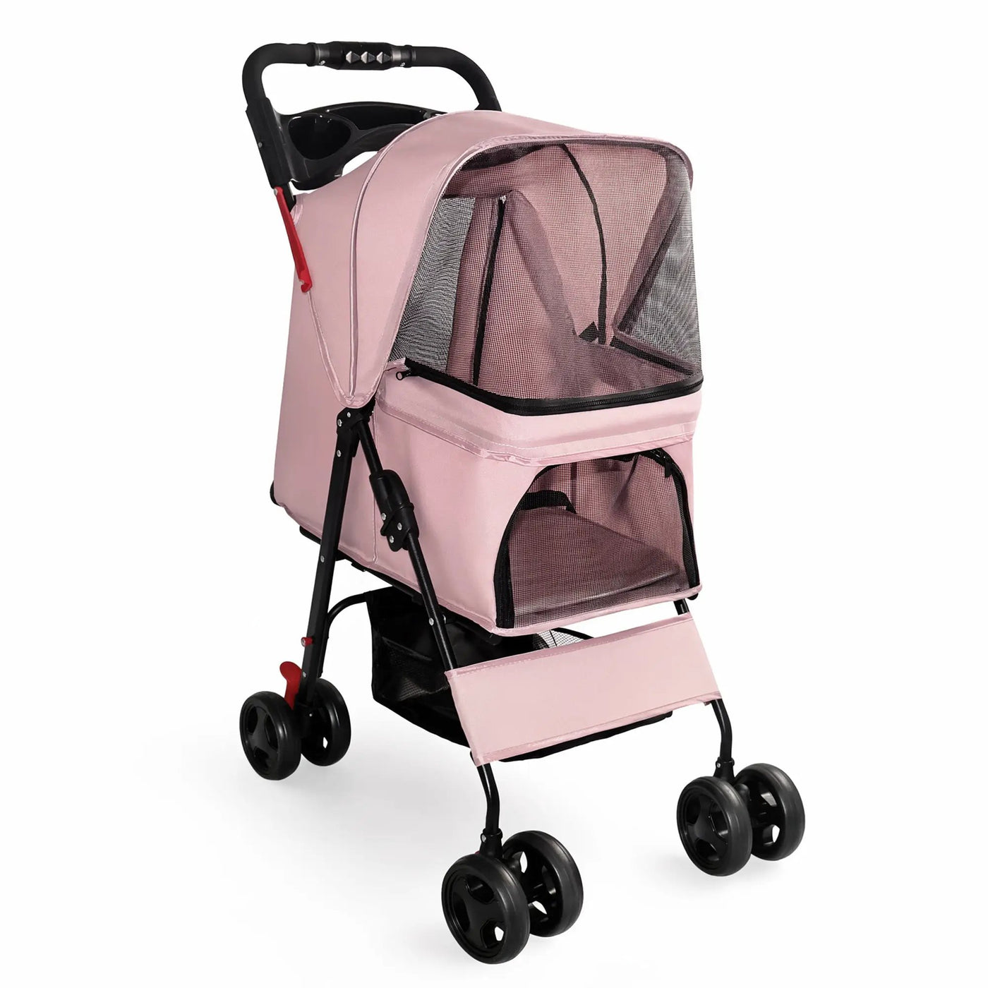 Foldable Pet Stroller for Small Dogs and Cats Under 28 lbs by HouseOfZazla