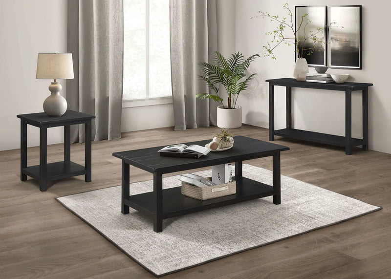 Payne Wood Entryway Sofa Console Table Java by Unique Piece Furniture