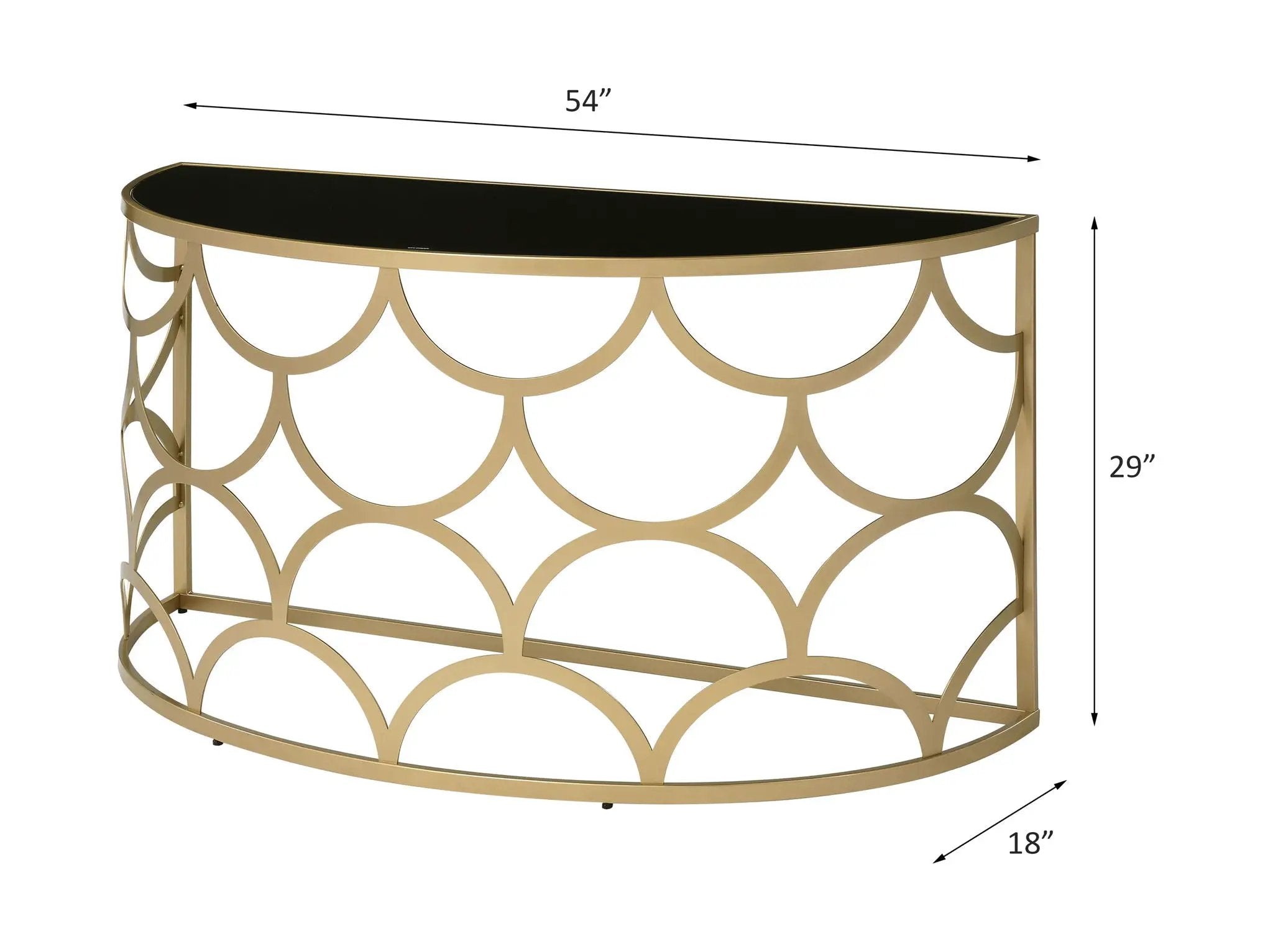 Altus - Console Table - Gold by Unique Piece Furniture