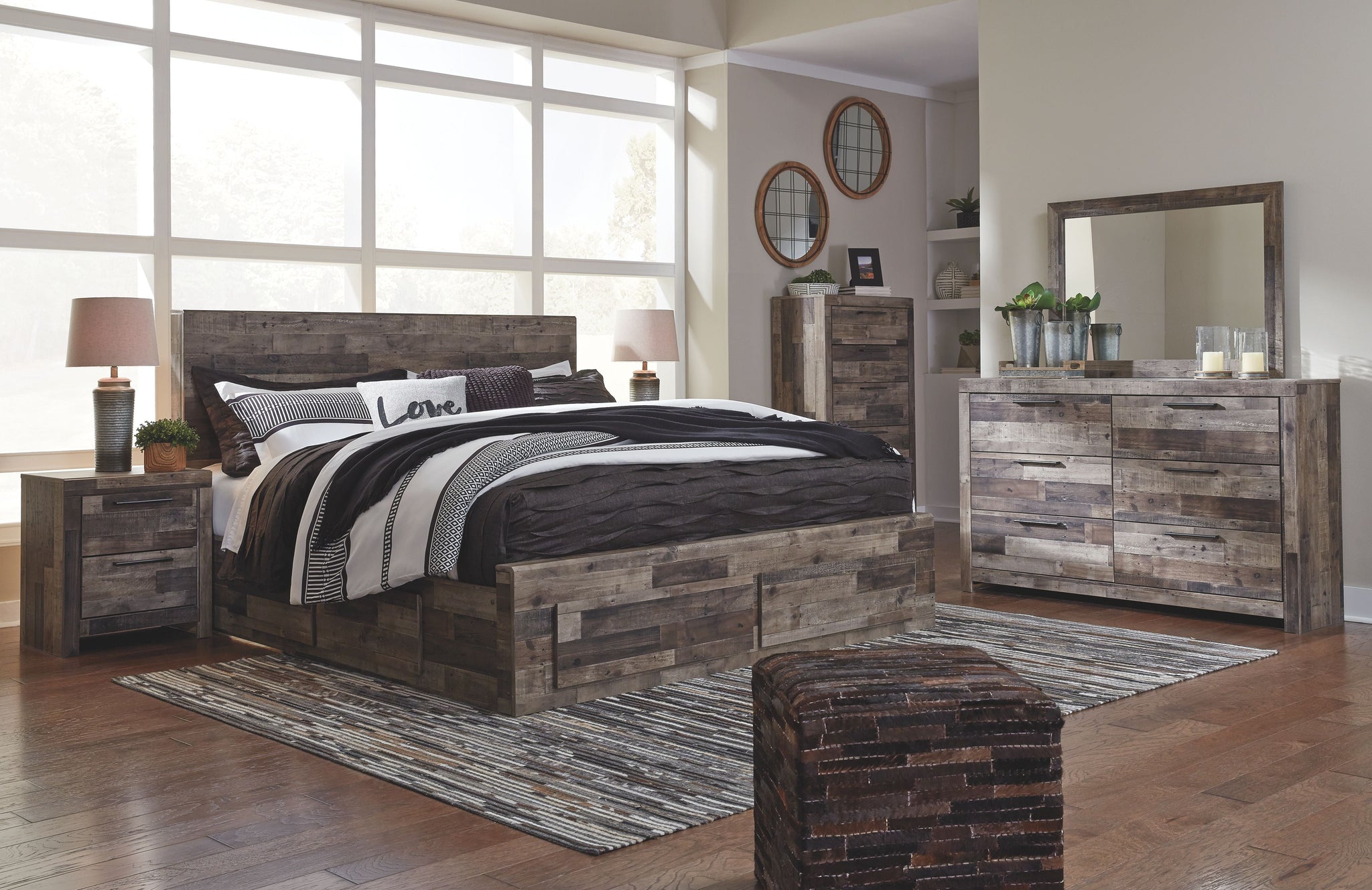 Derekson - Panel Bed by Unique Piece Furniture