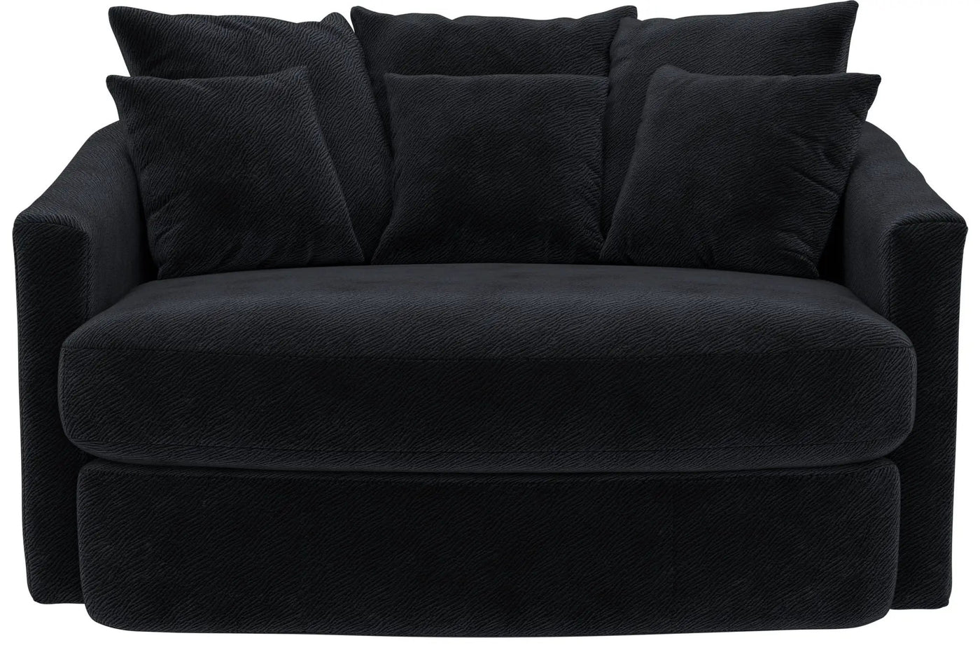 Matty - Round Accent Cuddle Chaise by Unique Piece Furniture