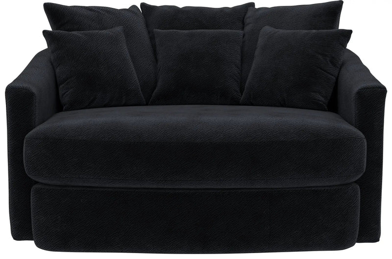 Matty - Round Accent Cuddle Chaise by Unique Piece Furniture