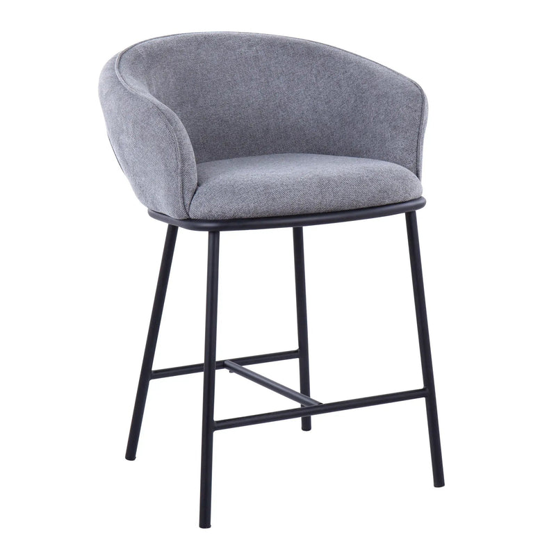 Ashland - Contemporary Counter Stool (Set of 2) by HouseOfZazla