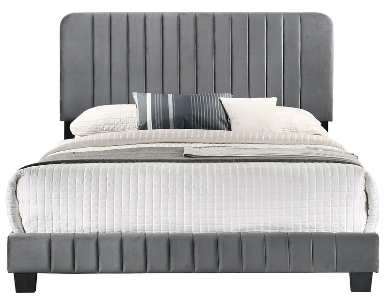 Channel Tufted Bed by Unique Piece Furniture