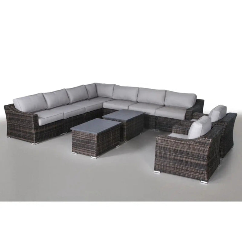 Stylish Sofa Seating Group With Cushions Perfect For Outdoor Gatherings by Unique Piece Furniture
