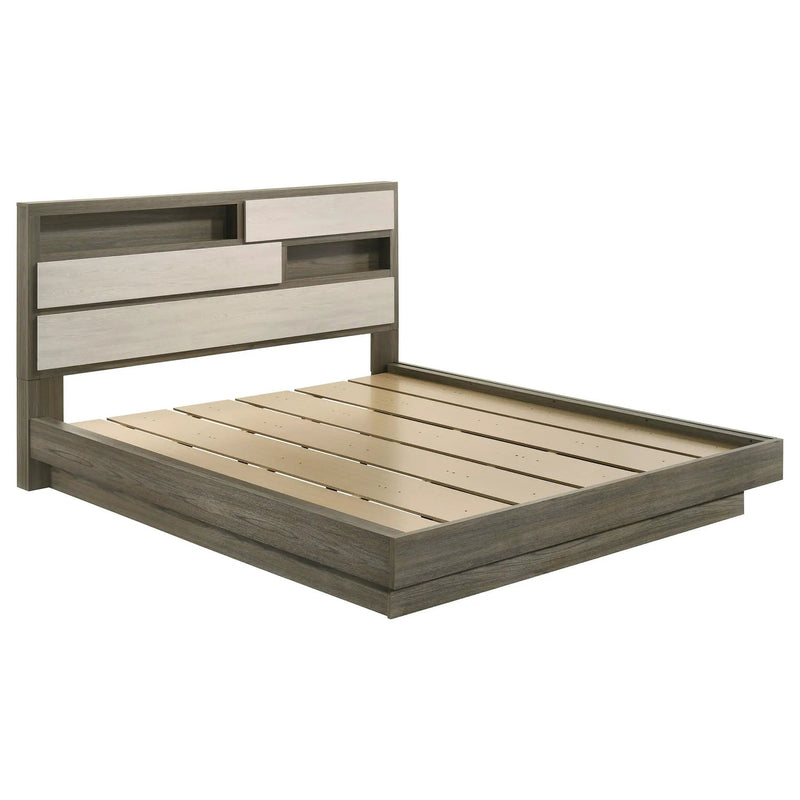 Fenwick 4-piece California King Bedroom Set Grey Oak by Unique Piece Furniture