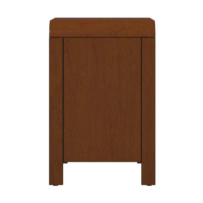 Lionel - Nightstand 2 Drawer - Brown by HouseOfZazla