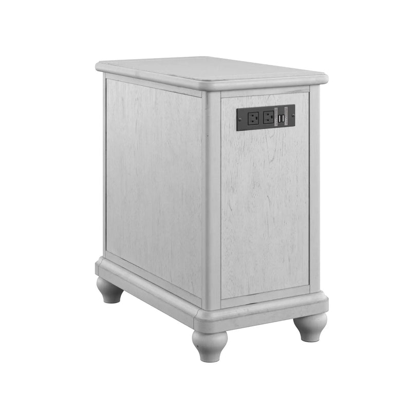 Chairside Table - Gray by HouseOfZazla