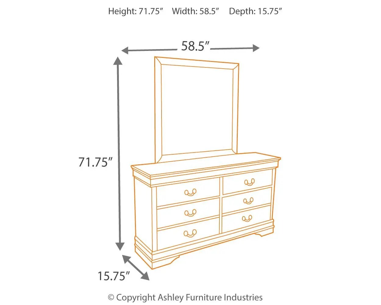 Alisdair - Dresser by Unique Piece Furniture