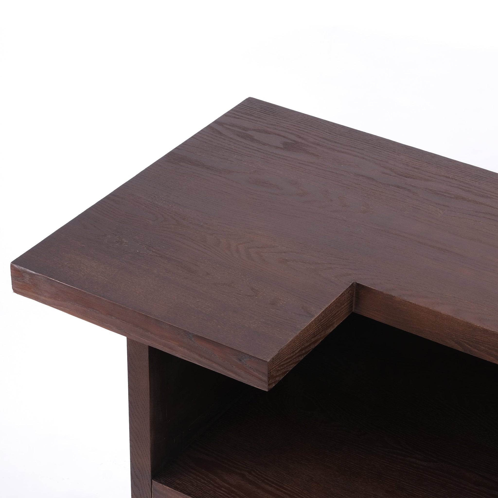 41.35"H Bar Table or Wine Cabinet - Brown Antique by HouseOfZazla