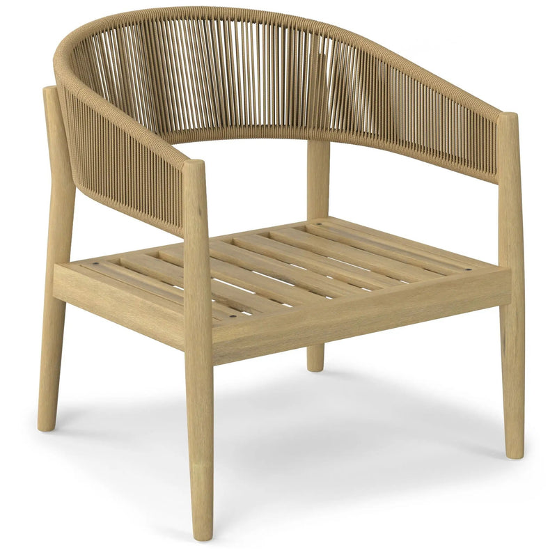 Bayshore - Outdoor Conversation Chair (Set of 2) - Natural by HouseOfZazla