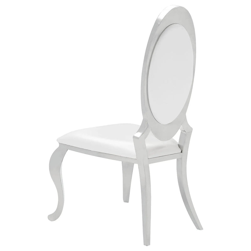 Anchorage Upholstered Dining Chair Cream White (Set of 2) by Unique Piece Furniture