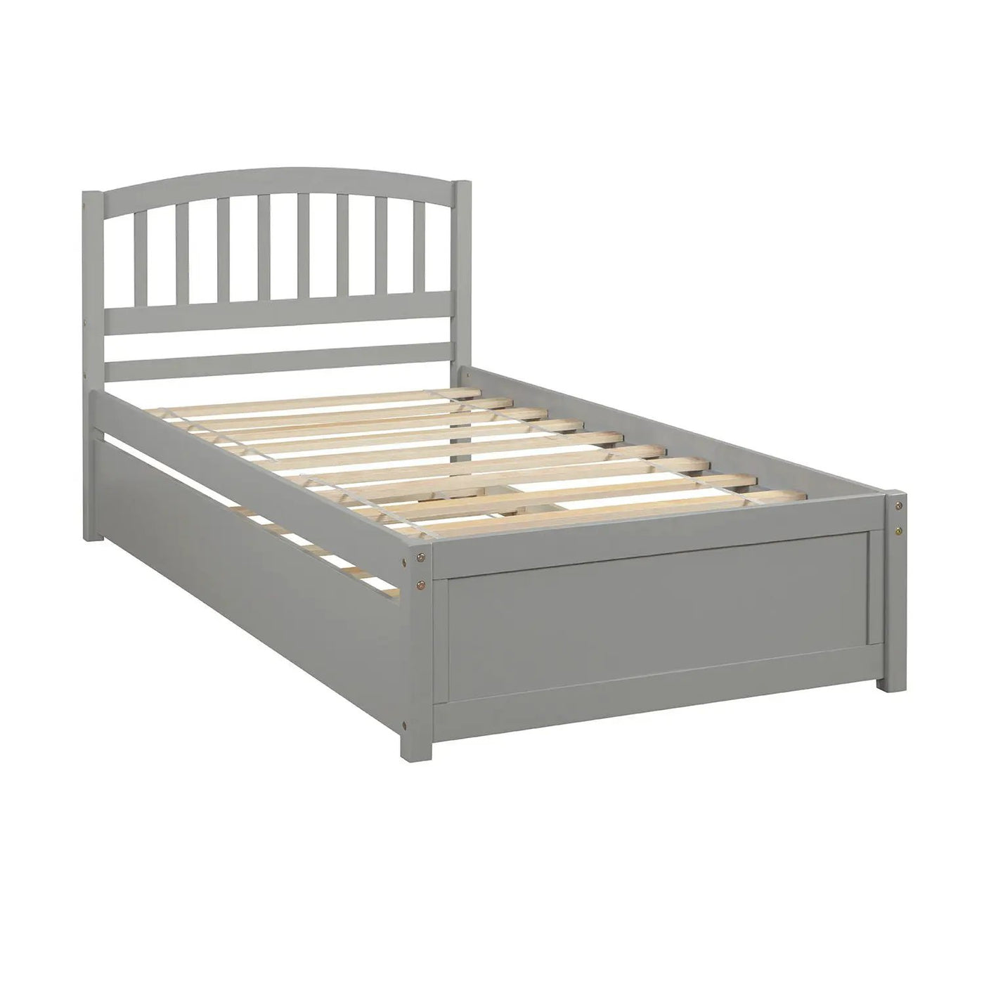 Platform Bed Wood Bed Frame With Trundle by Unique Piece Furniture
