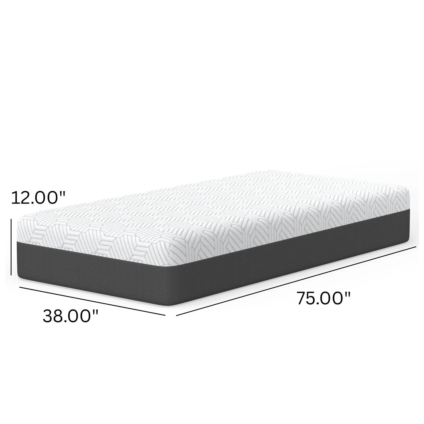 Pur Chill 12" Soft Mattress With Phase Change Cooling Fabric by HouseOfZazla