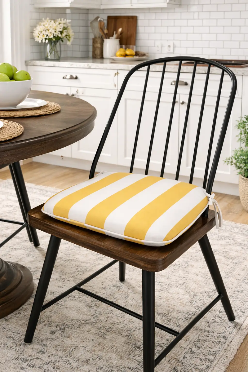 Outdoor Patio Chair Cushions (Set of 4) - Black by HouseOfZazla