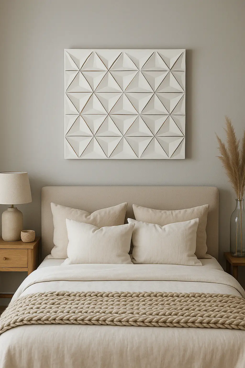 White Wooden Wall Décor – Modern Rustic Wall Art by HouseOfZazla