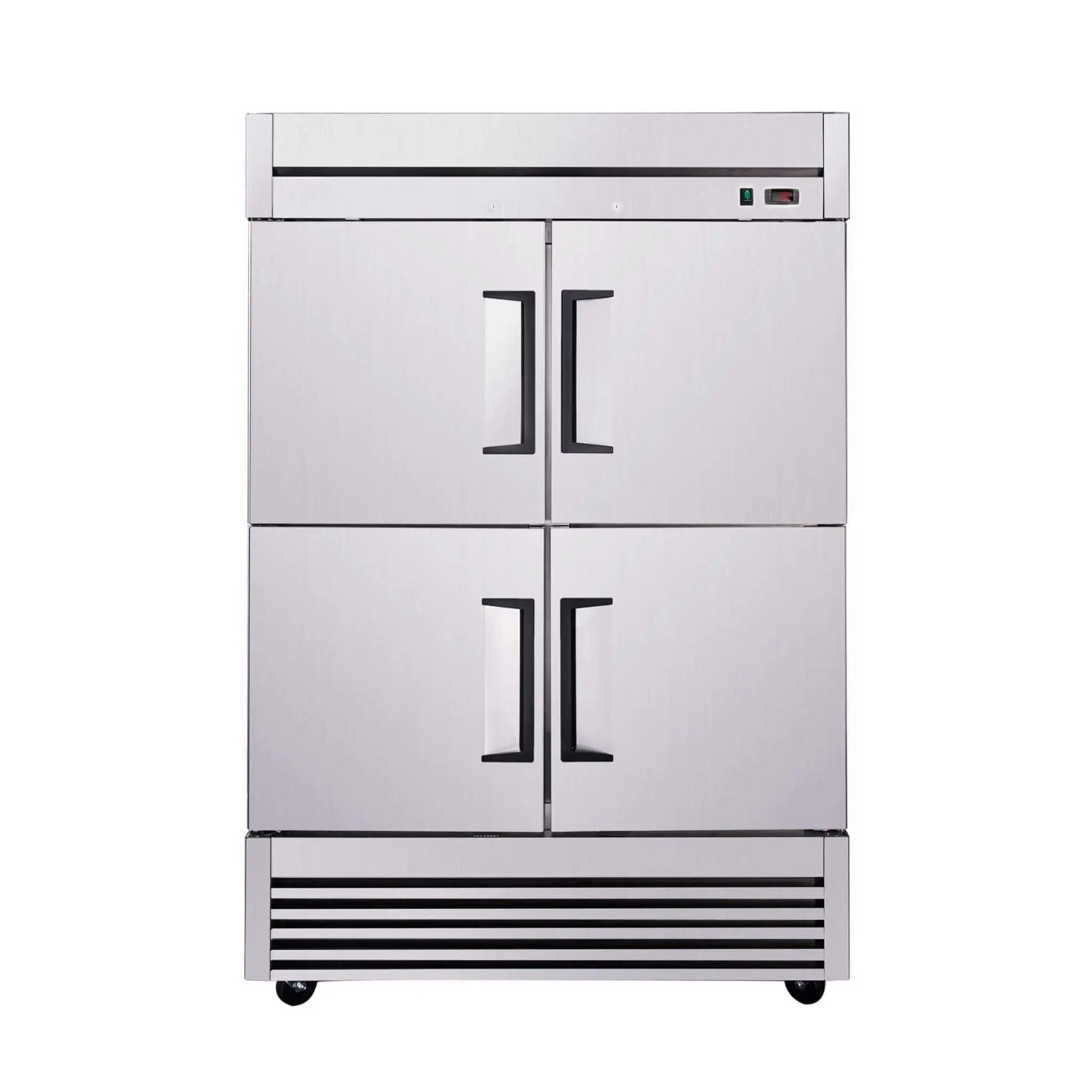 54-Inch 49 Cu.Ft Commercial 6-Shelves Stainless Steel Reach-In Freezer (SAK10247) by SAKSBY WHOLESALE