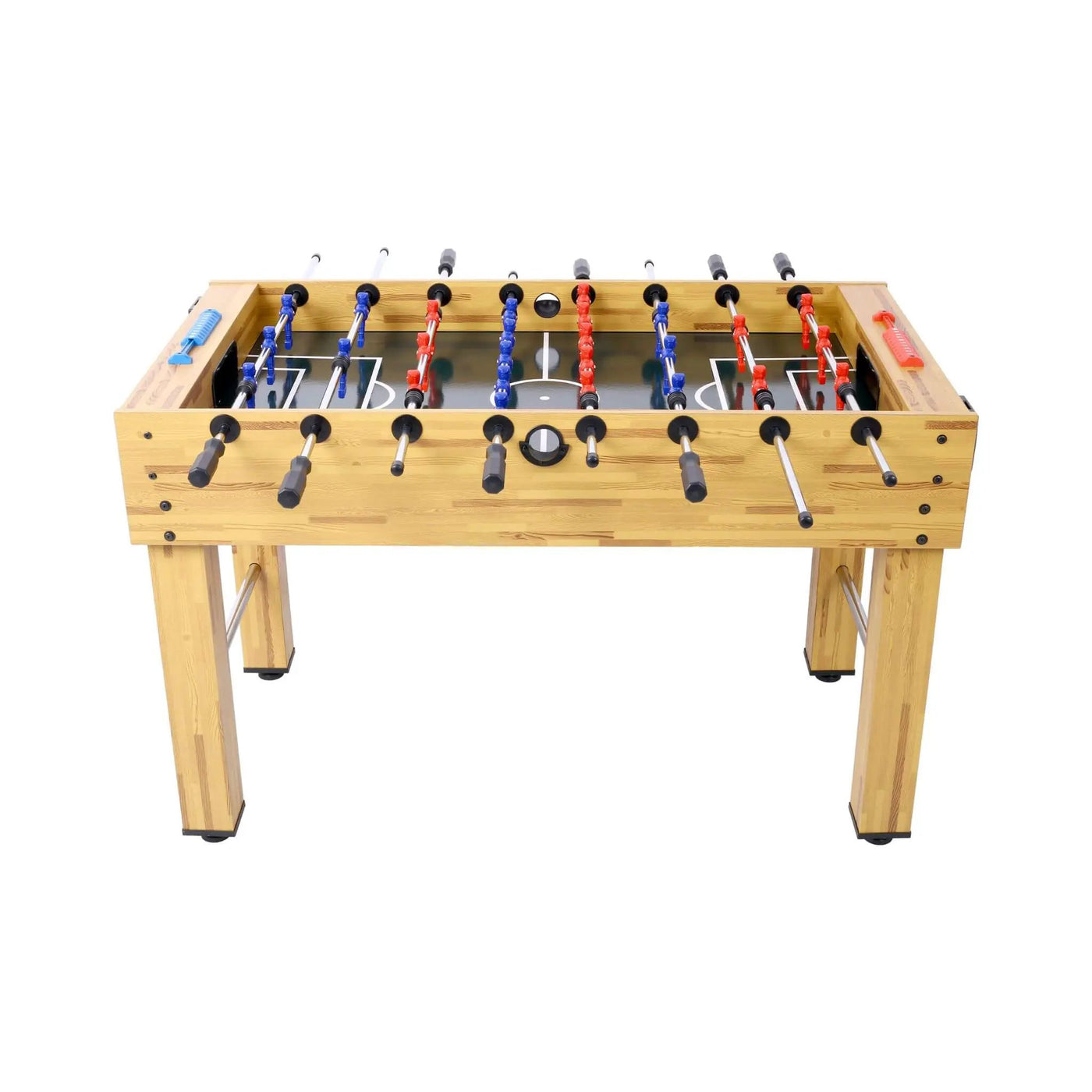 54-Inch Hurricane Light Cherry Foosball Table With Accessories (SAK38651) by SAKSBY WHOLESALE