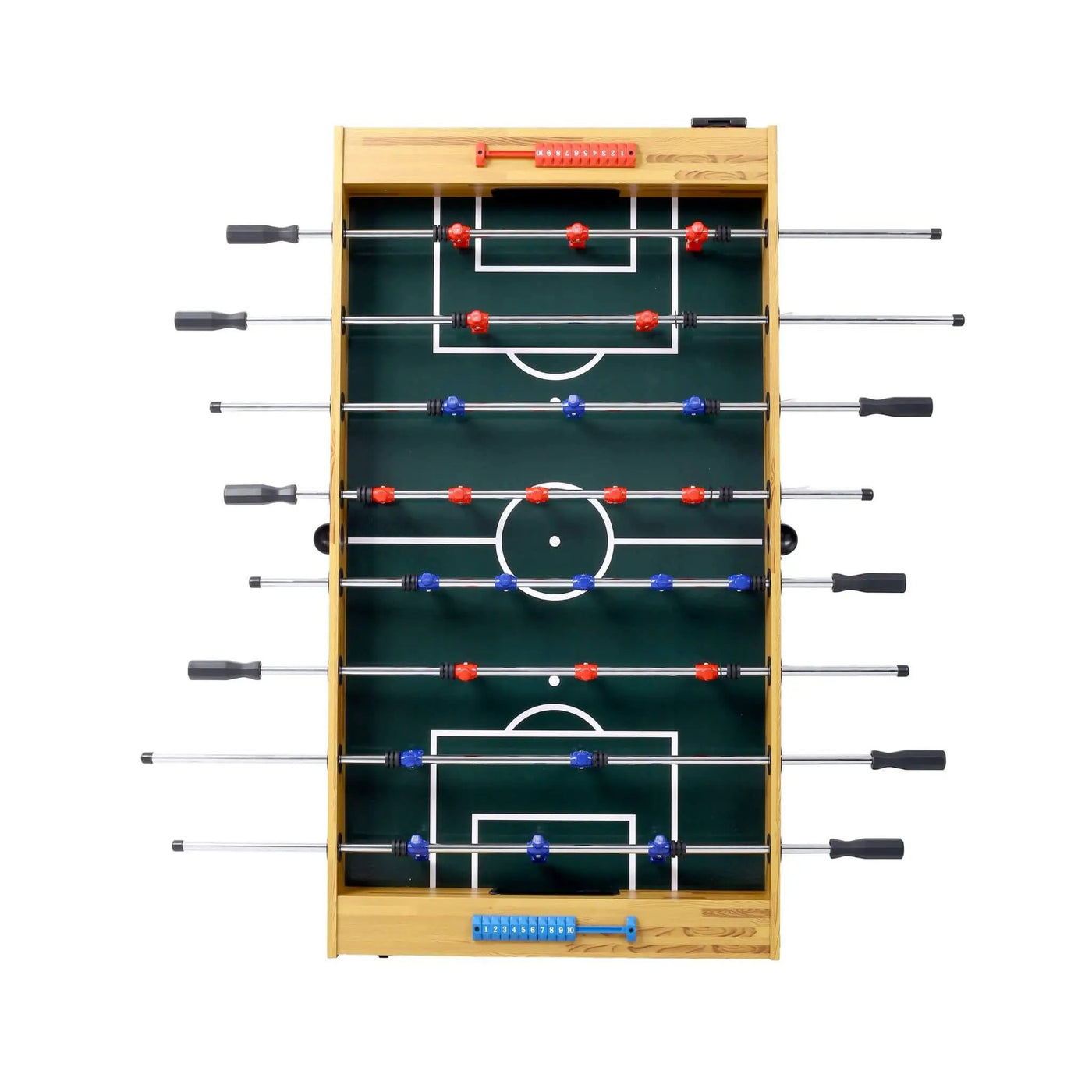 54-Inch Hurricane Light Cherry Foosball Table With Accessories (SAK38651) by SAKSBY WHOLESALE