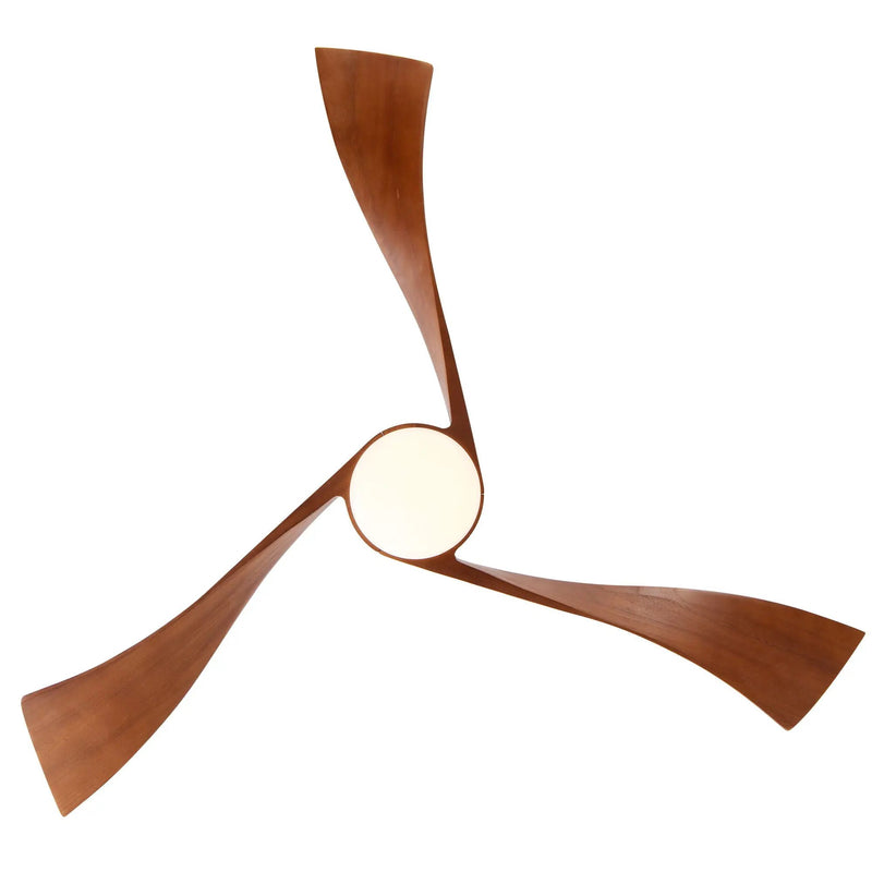Ceiling Fan With Reversible DC Motor - Black by HouseOfZazla