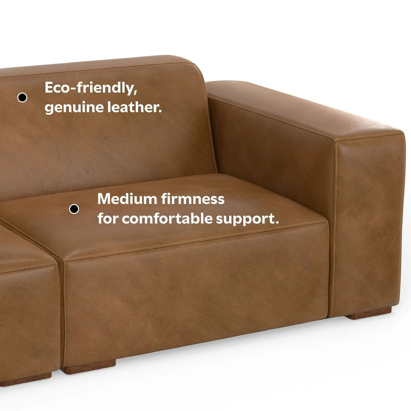 Rex - Handcrafted Sectional Sofa And Ottoman by HouseOfZazla