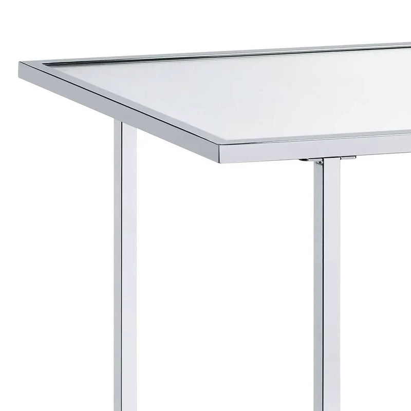 Angwin - Mirrored Faux Marble Console Table - Multi by HouseOfZazla