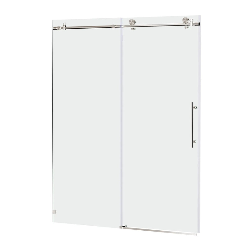 56-60"W x 76"H Frameless Sliding Shower Door by HouseOfZazla