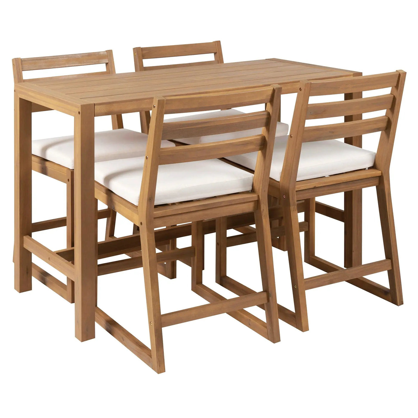 Patio Bar Set With Ergonomic Chairs by HouseOfZazla