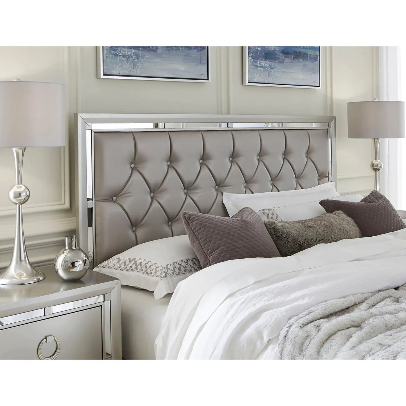Chloe - Elegant Design Bed by Unique Piece Furniture