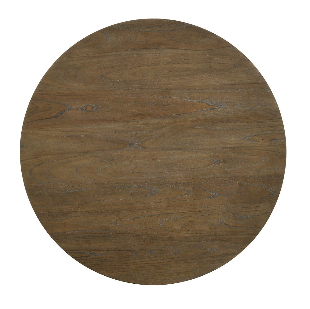 Parfield - Round Dining Table - Weathered Oak by Unique Piece Furniture