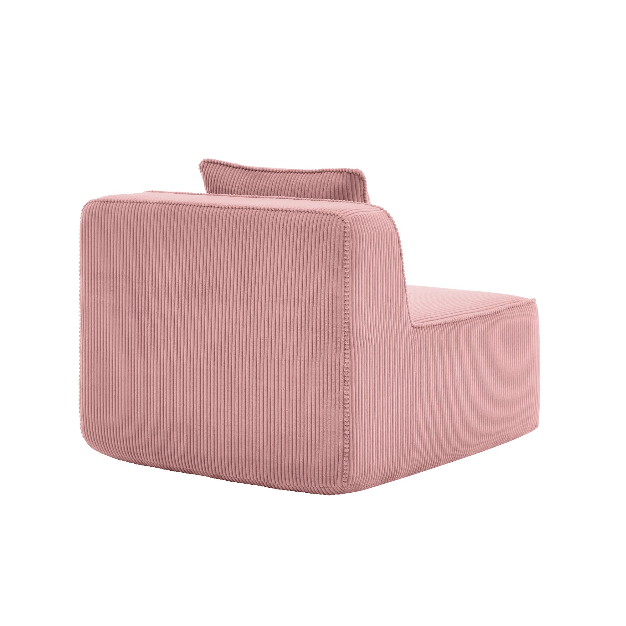 Armless Sofa With Pillow - Pink by HouseOfZazla