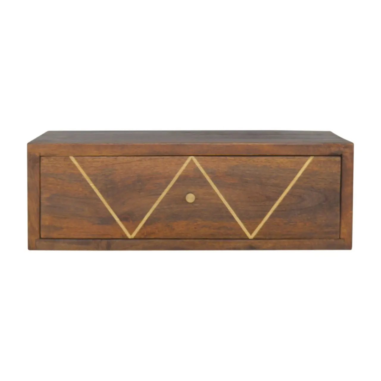 Floating Bedside Table - Chestnut by HouseOfZazla
