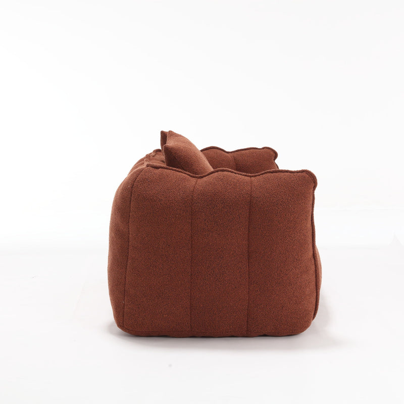 Cozy Beanbag Chair With High Resilience Foam Core For 2 by HouseOfZazla