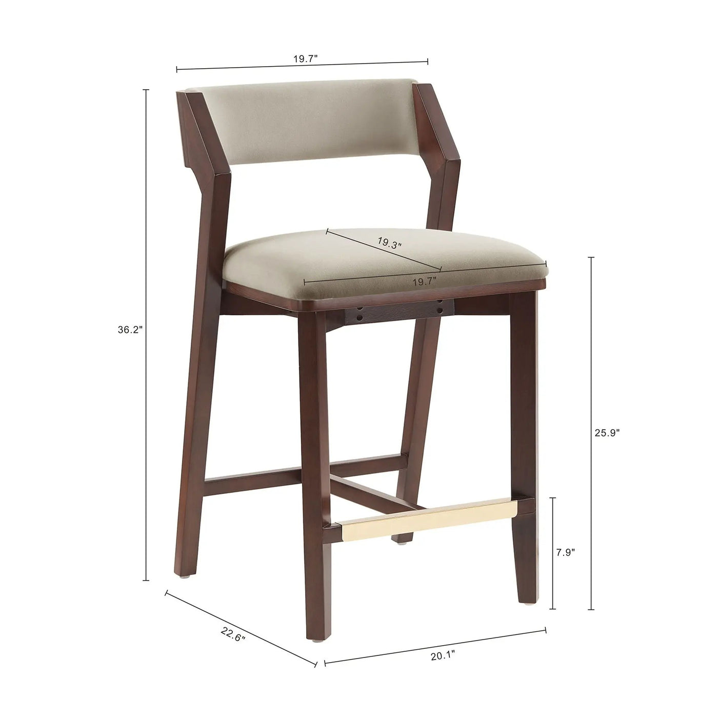 Patricia - Counter Stool by HouseOfZazla