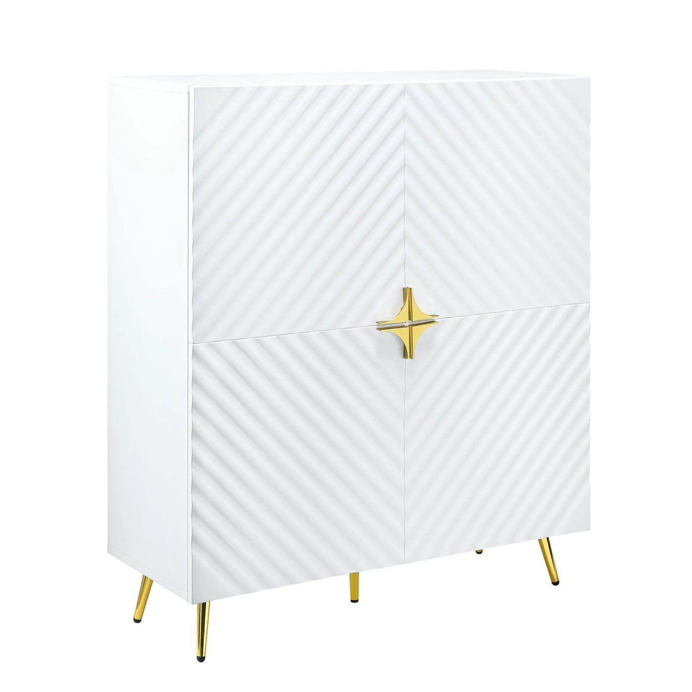 Gaines - High Gloss Accent Cabinet by HouseOfZazla