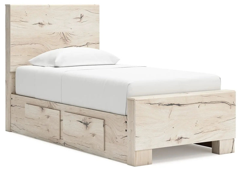 Lawroy - Panel Bed With Storage by Unique Piece Furniture