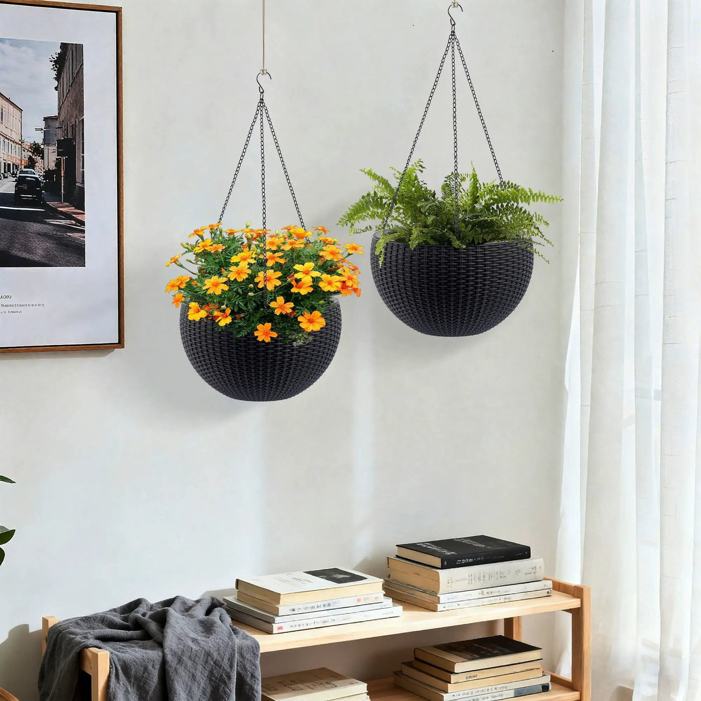 Self Watering Hanging Planter by HouseOfZazla