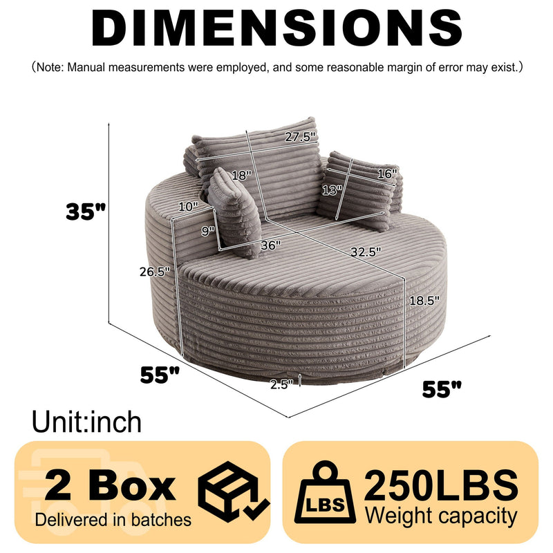 Single Sofa, Sleeper Chair For Living Room by HouseOfZazla
