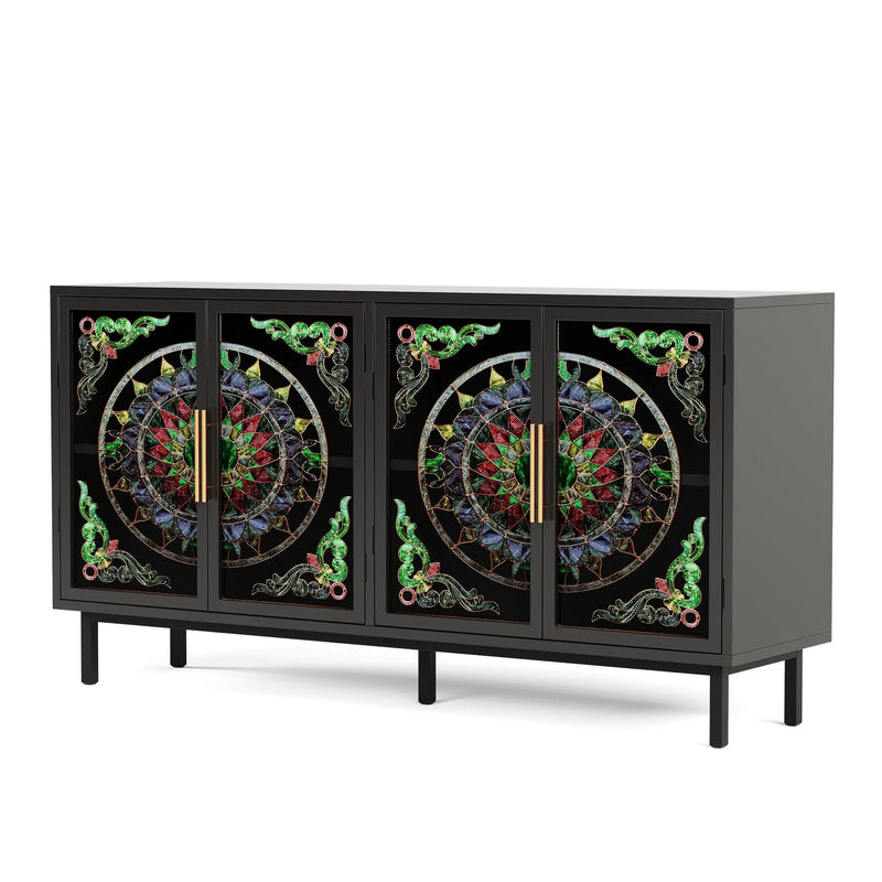 Decorative Cabinet with 4 Doors by HouseOfZazla