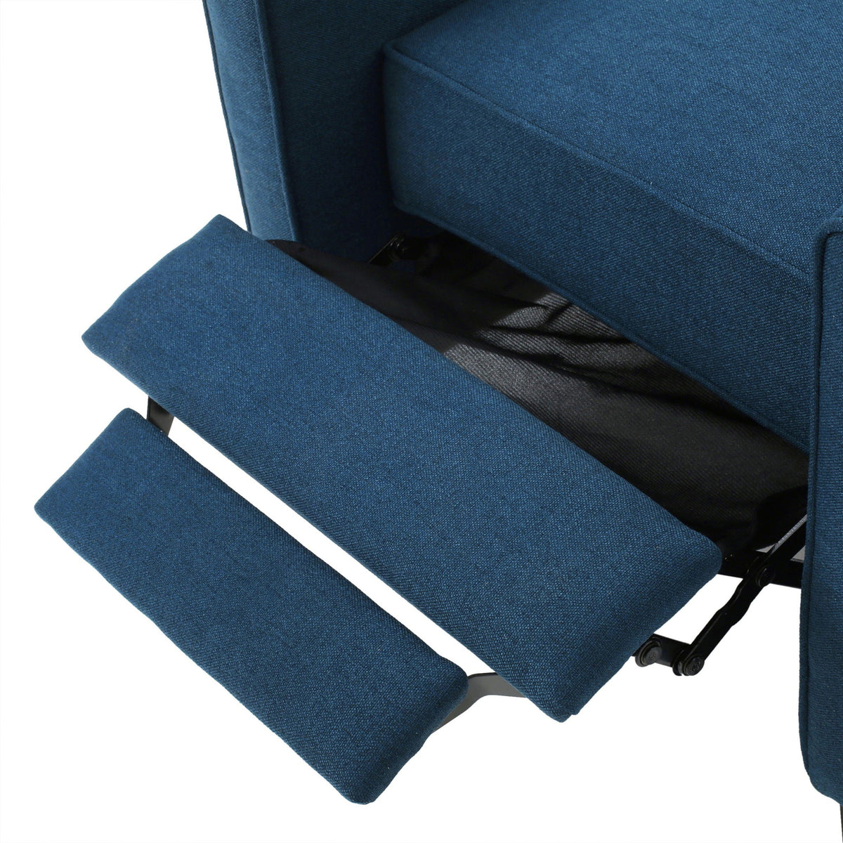 Upholstered Push Back Recliner Chair with Adjustable Recline - Multiple Colors, photo 35 of 40
