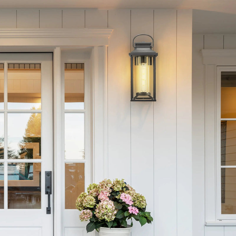 Textured Outdoor Porch Lights by HouseOfZazla