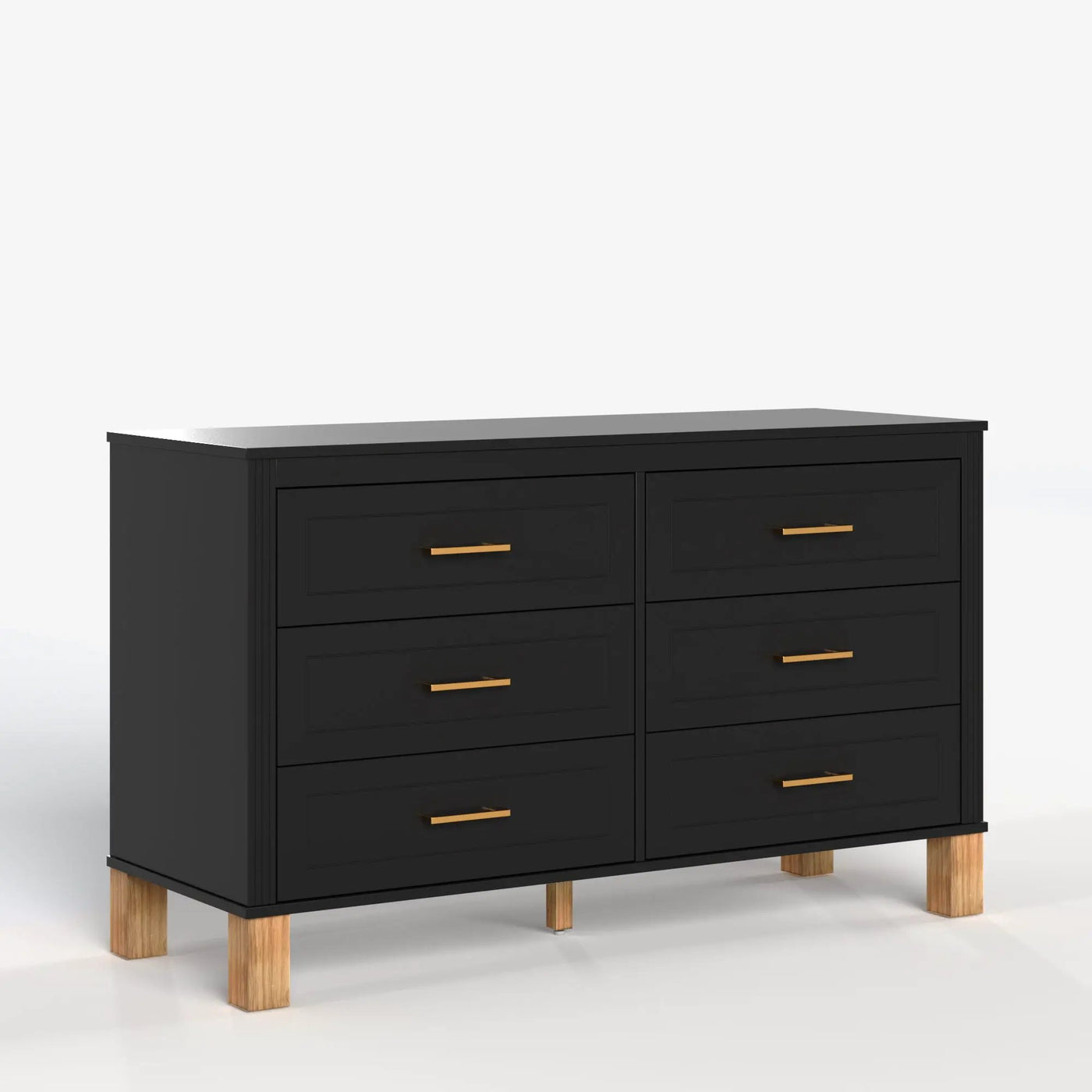 6 Drawer Double Dresser by HouseOfZazla