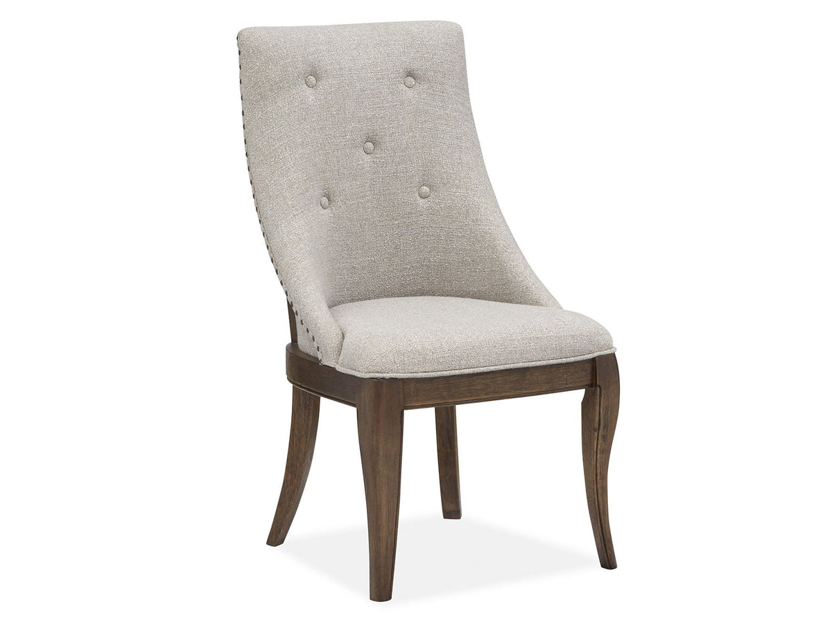 Roxbury Manor - Dining Arm Chair With Upholstered Seat and Back (Set of 2) - Homestead Brown, photo 2 of 7
