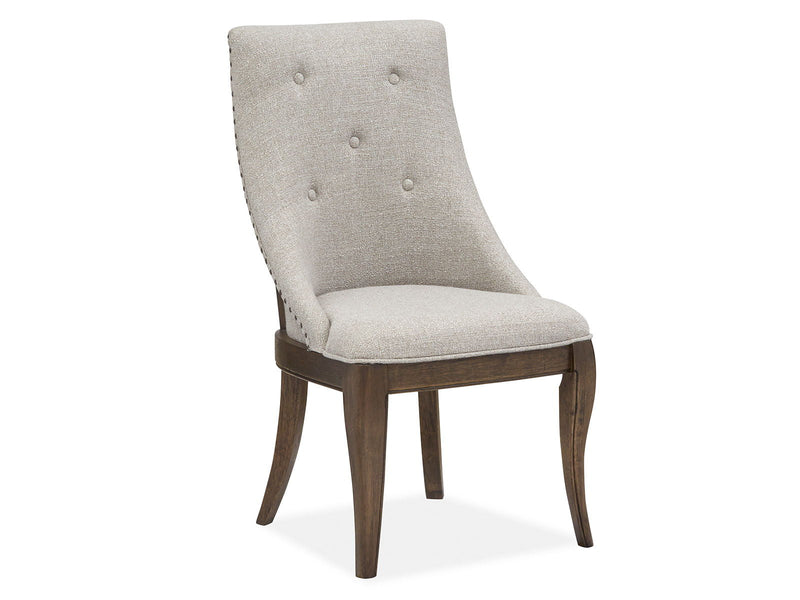 Roxbury Manor - Dining Arm Chair With Upholstered Seat and Back (Set of 2) - Homestead Brown, photo 2 of 7